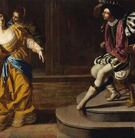 Artemisia Gentileschi - Esther Before Ahasuerus